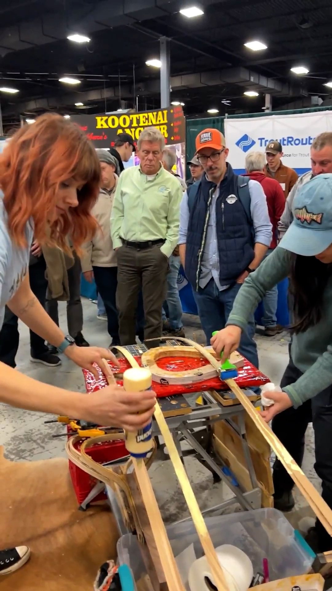 The Fly Fishing Show 2023 Edison, New Jersey Wood Fly Fishing net