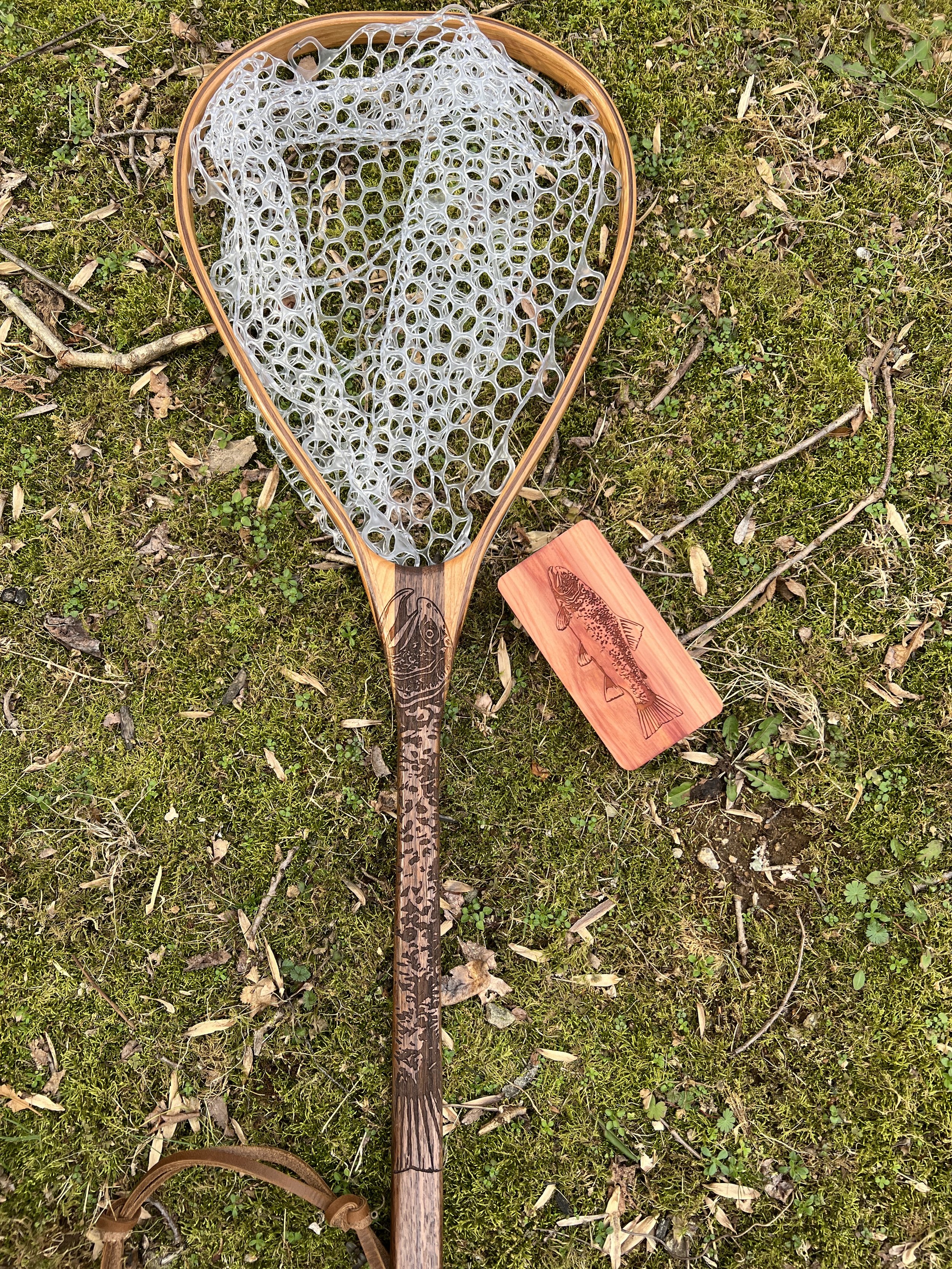 In-stock Designs and Gifts — Wayward Handcrafted Fly Fishing Gear - made in Philadelphia  USAWood Fly Fishing net - Handcrafted Custom Fly Fishing net made in the USA