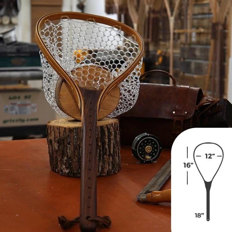 biodegradable fishing nets for sale Hand Crafted Landing Nets