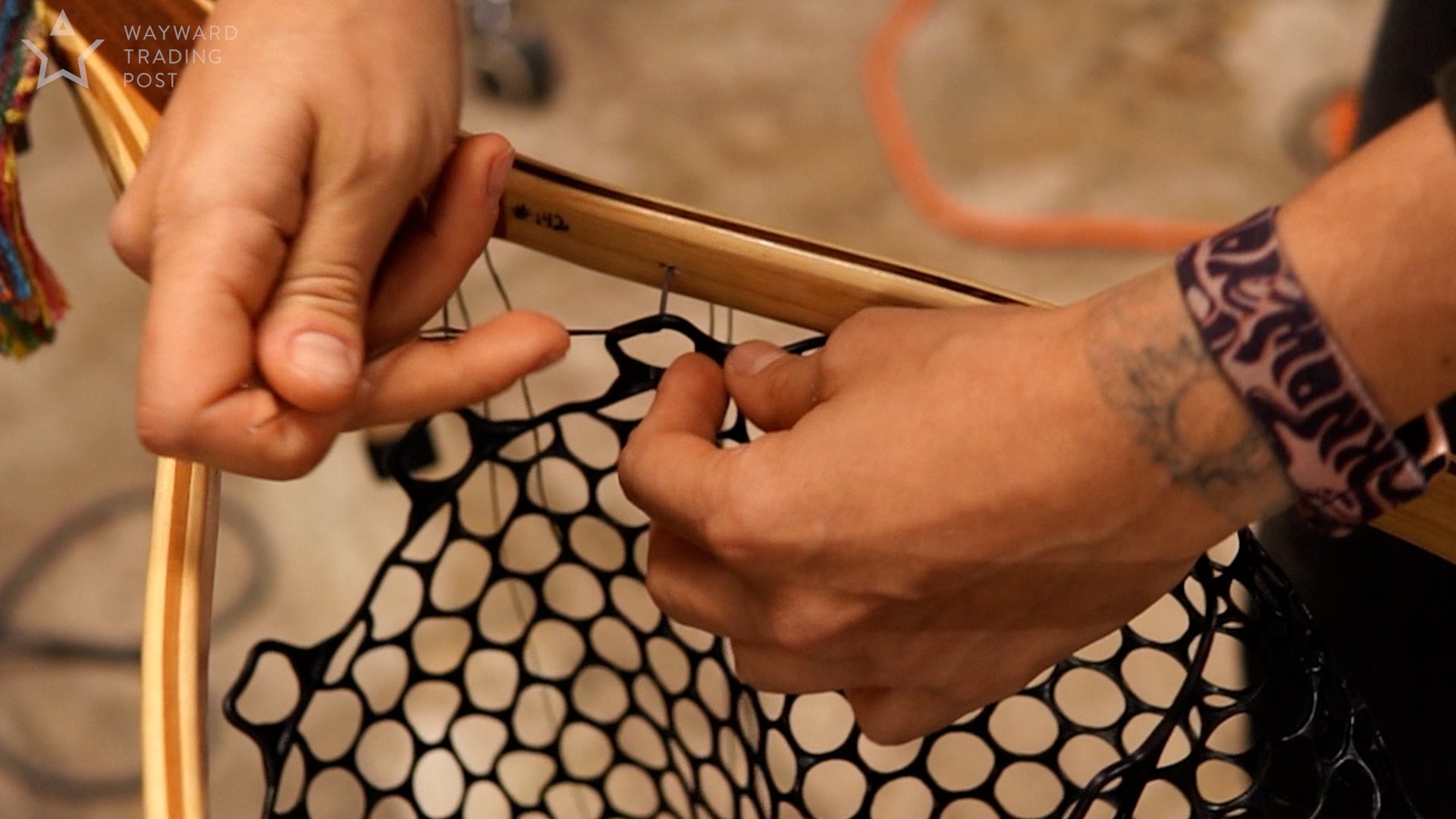 How to replace fishing net bag  clear rubber replacement fishing nets Wood  Fly Fishing net - Handcrafted Custom Fly Fishing net made in the USA