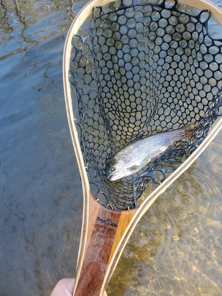 Choose Your Custom fly fishing net options and personalized engraving