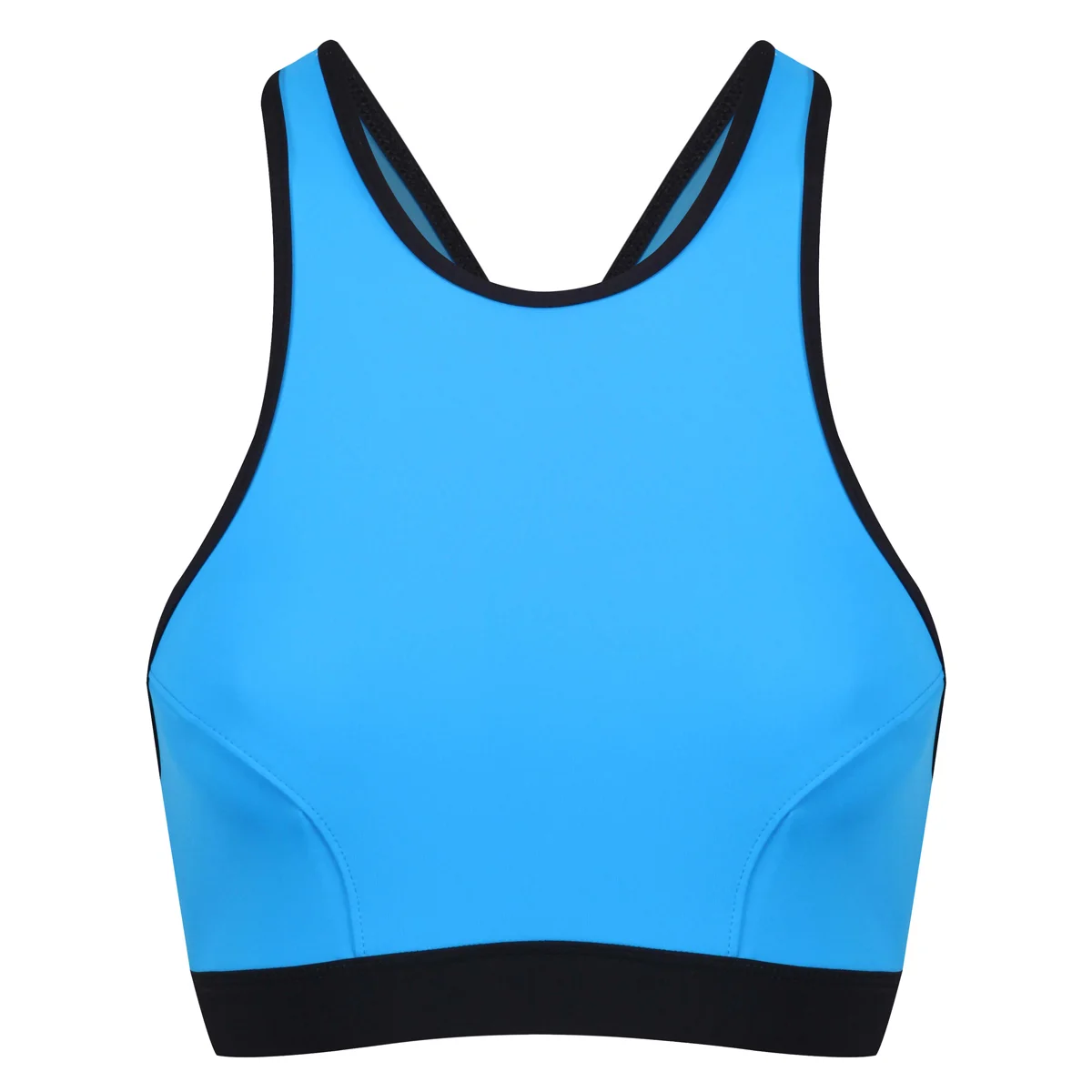 The Crop Top - Blue | Davy J Active Swimwear