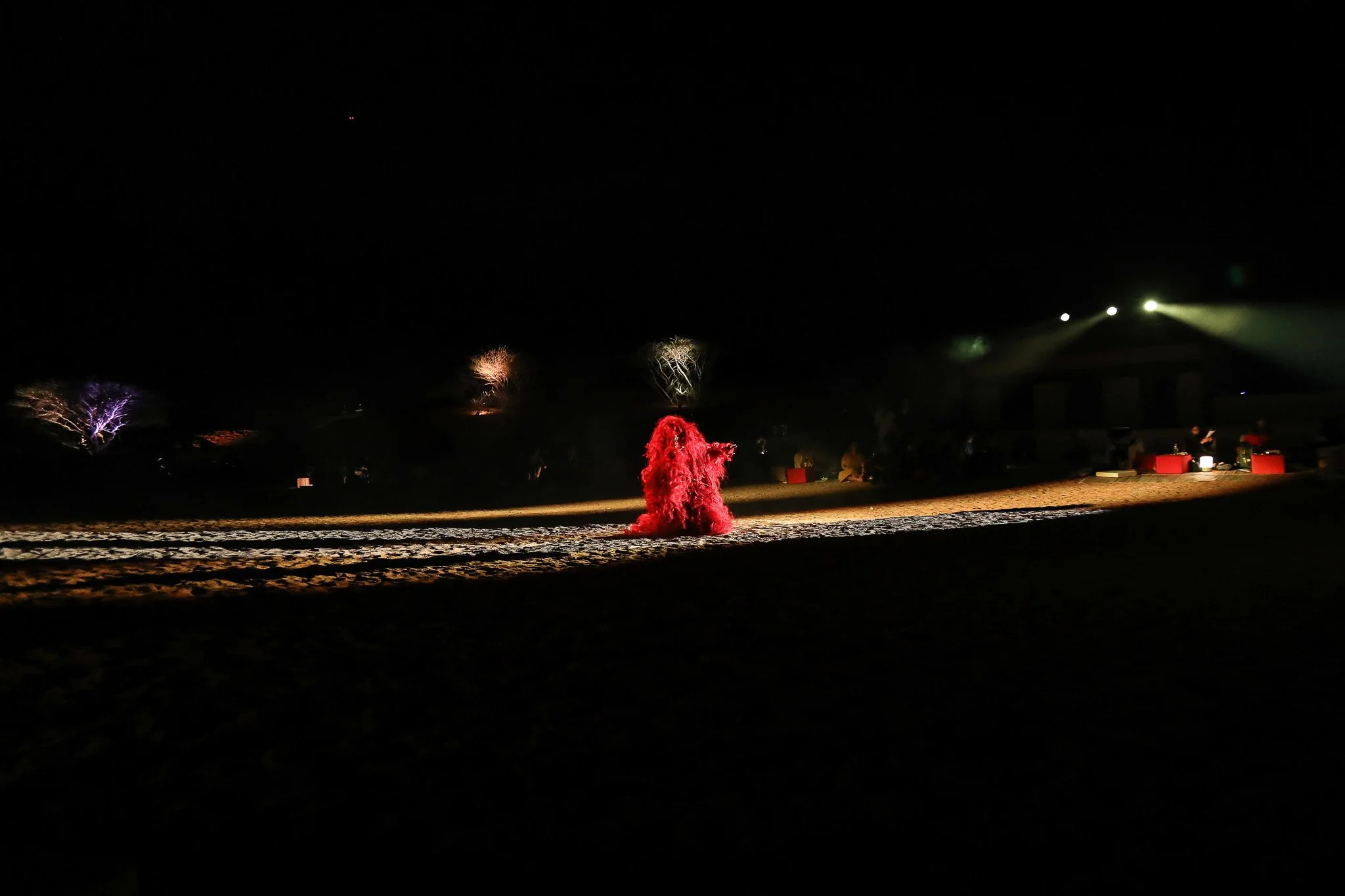 Transhumance by French artist Abraham Poincheval, Sharjah, UAE, 2023