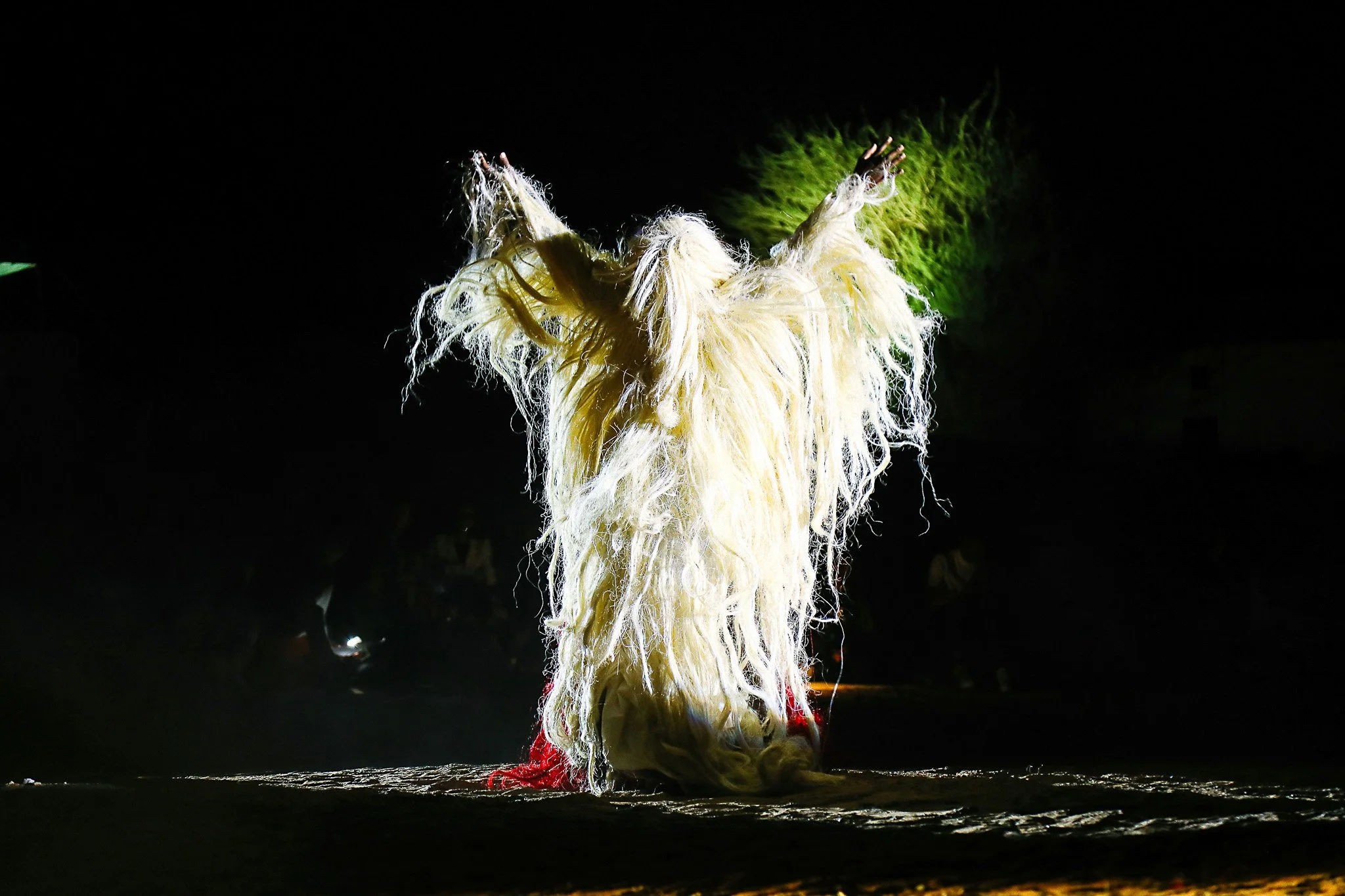 Transhumance by French artist Abraham Poincheval, Sharjah, UAE, 2023
