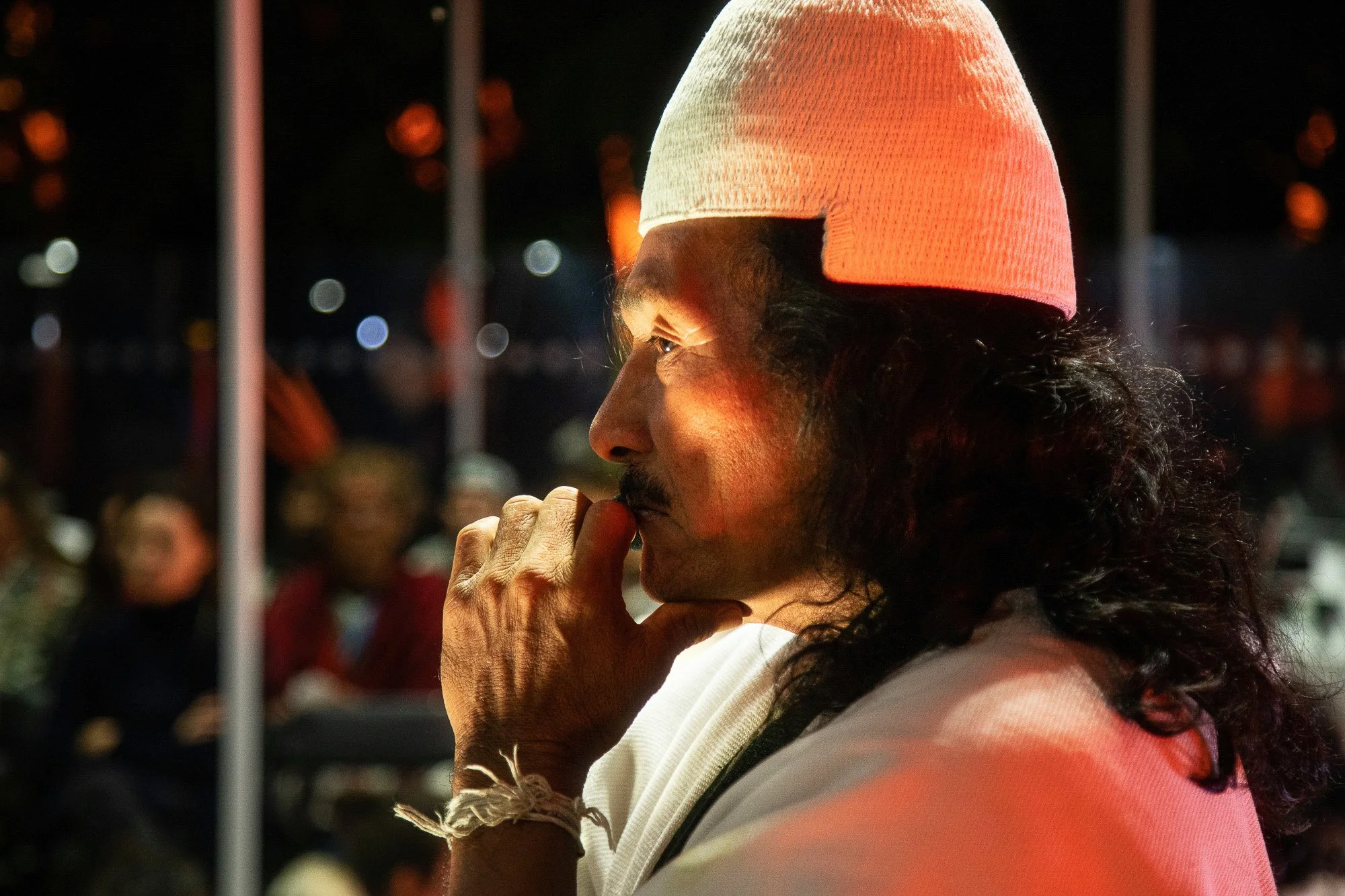 Spiritual leader from the Arhuaco people (Sierra Nevada), Serpentine, London, 2019