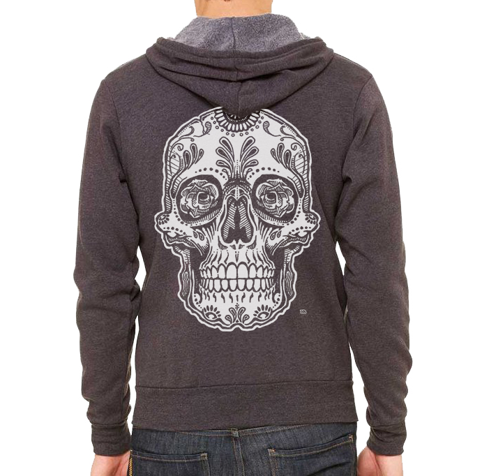 Sugar skull bella hoodie.jpg