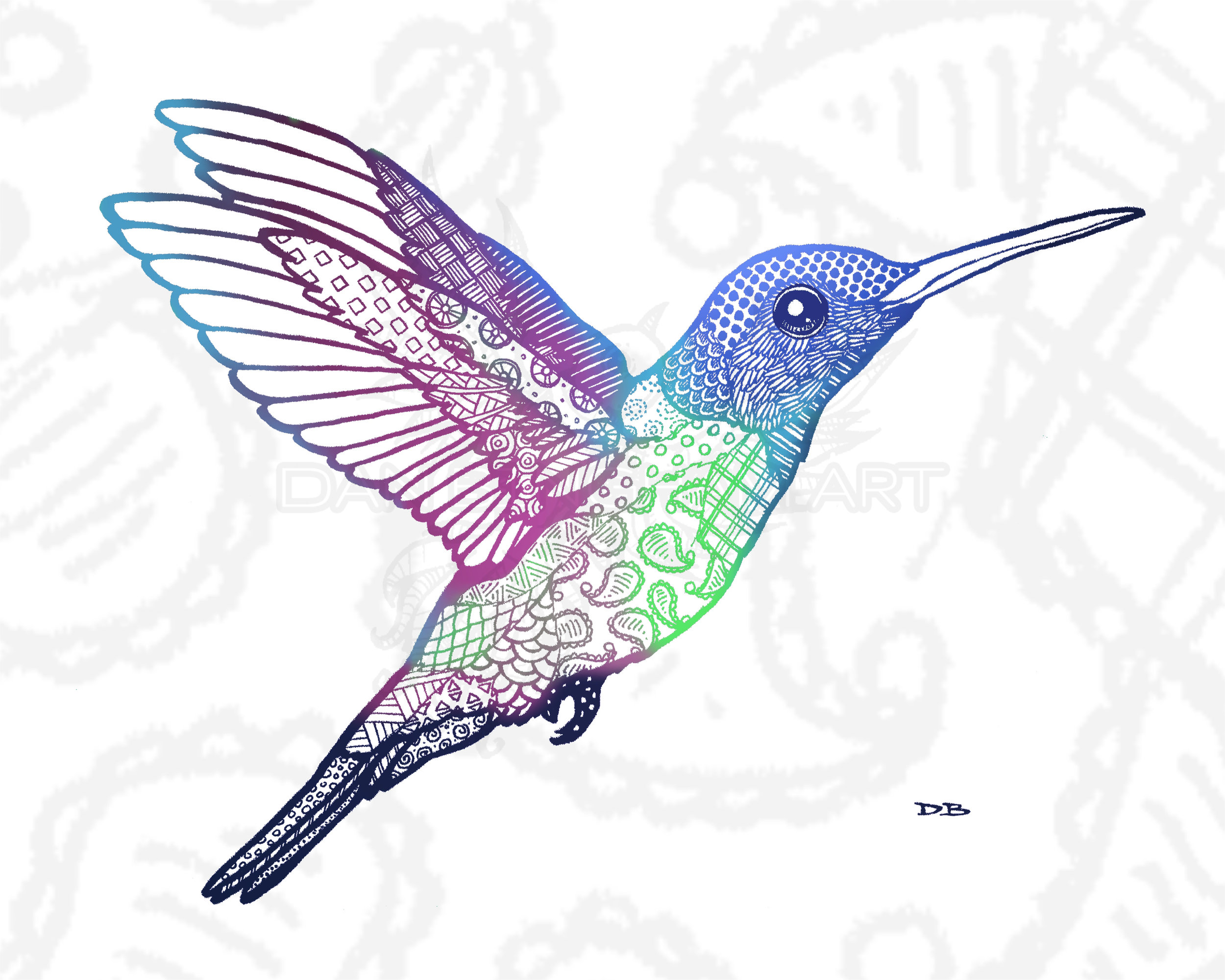 Zen Hummingbird