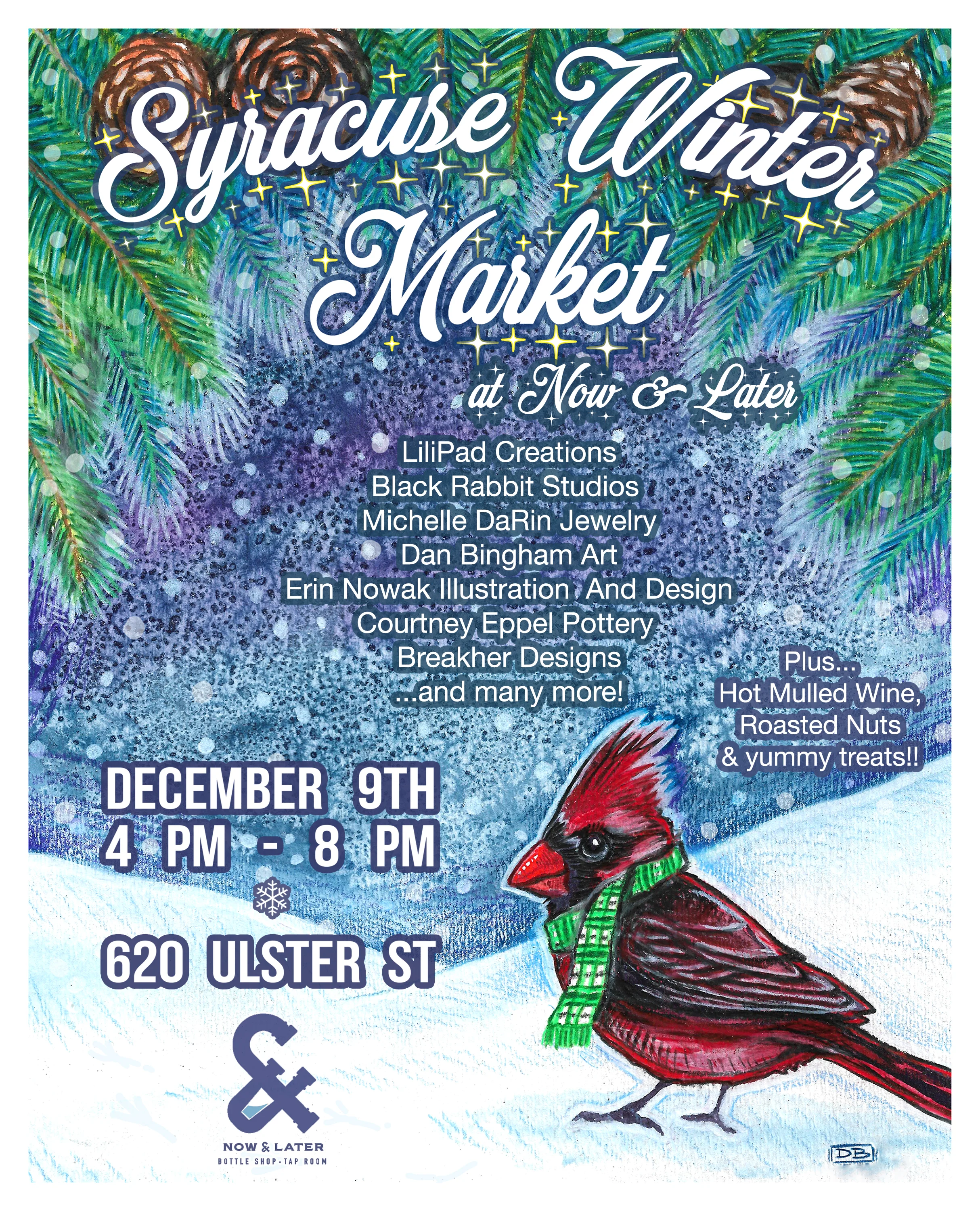 Syracuse Winter Market Poster