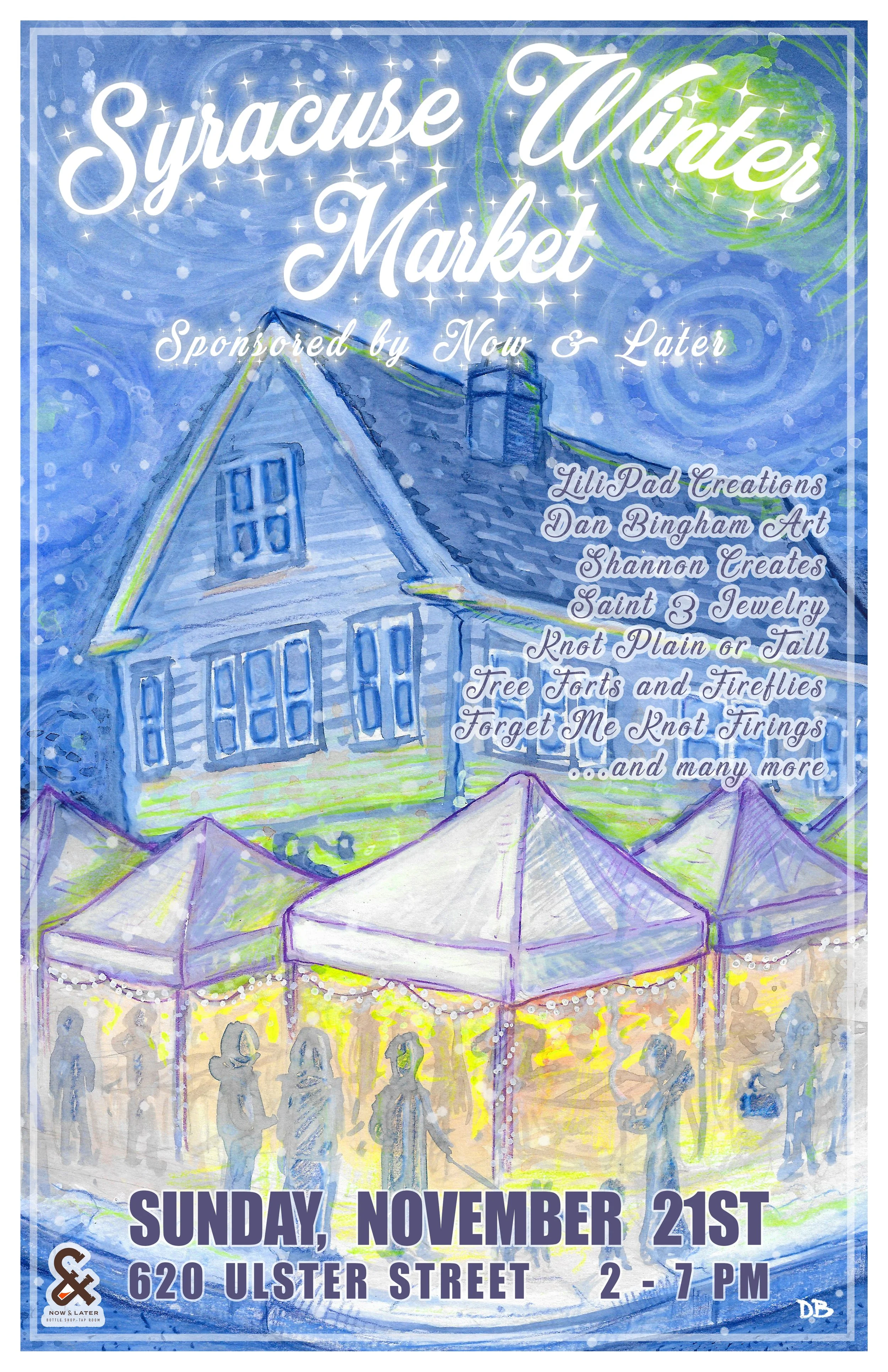 Syracuse Winter Market @ Now &amp; Later Bar