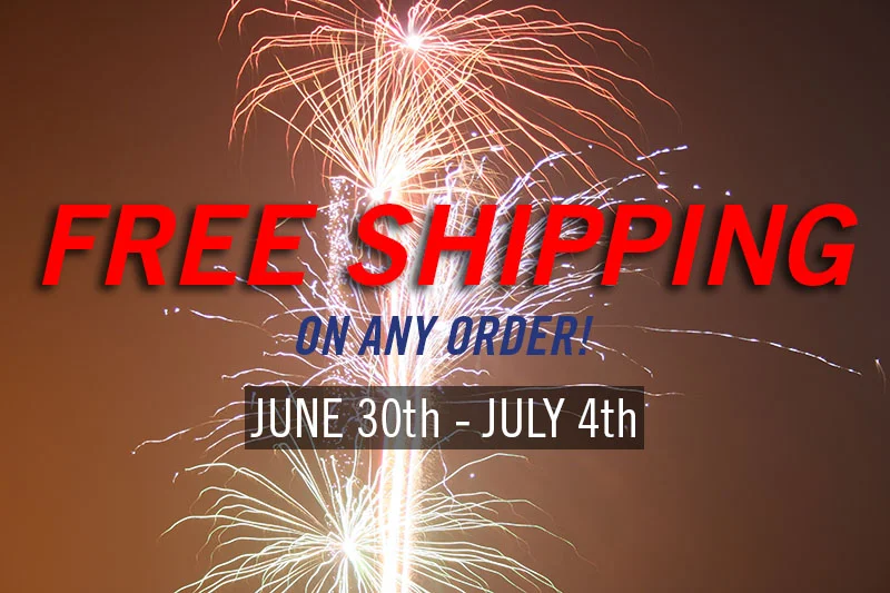 *Free shipping applies to standard shipping only. No coupon code required. No minimum purchase required. 