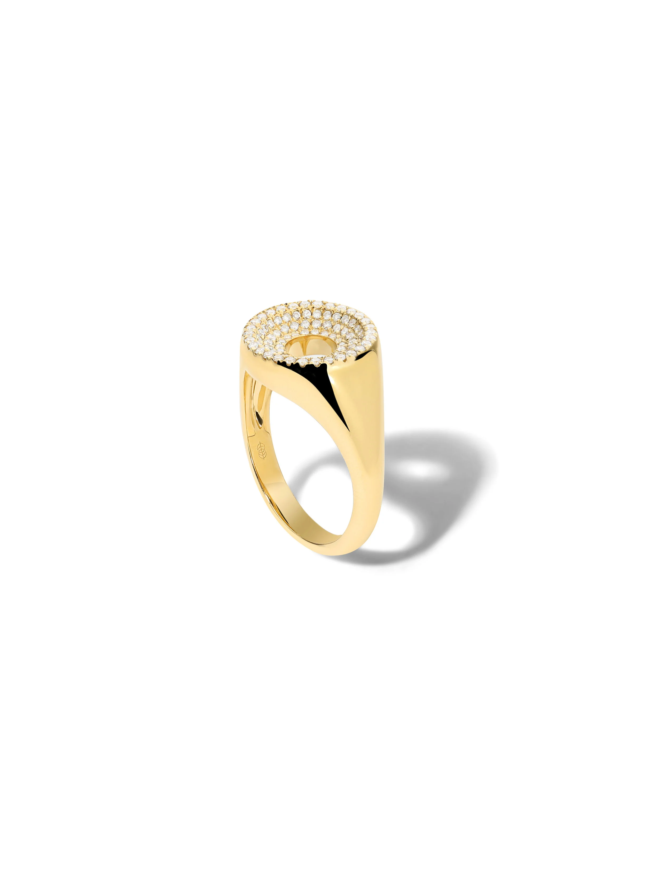 State Property Substate Drew Full Pavé Signet Ring YG.jpg