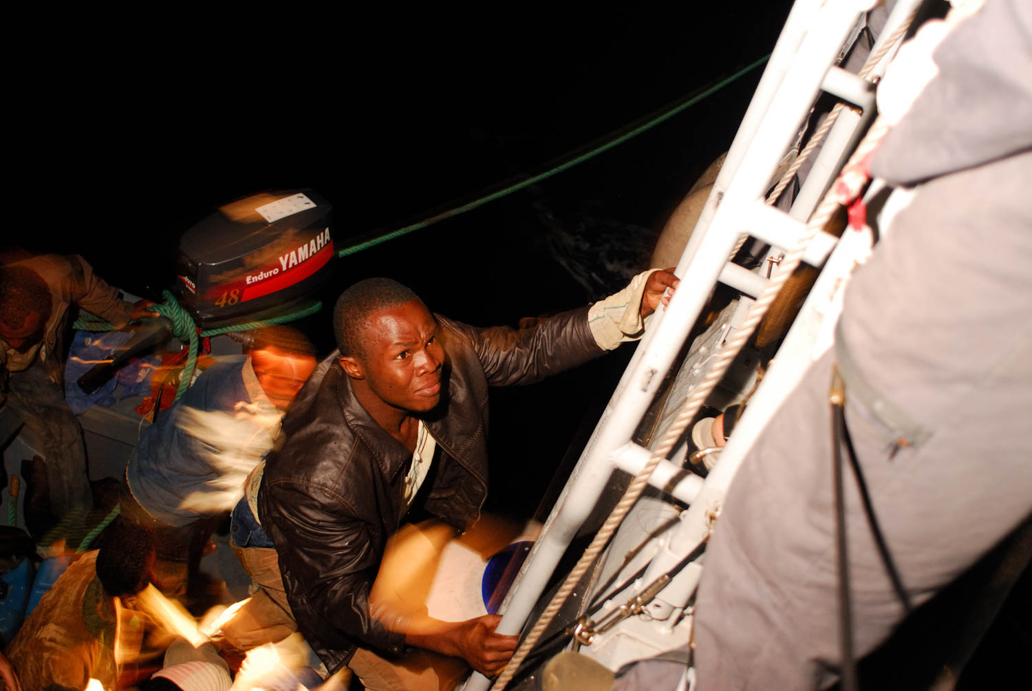 Sicily - Illegal Immigration - Night Rescue Operation 2
