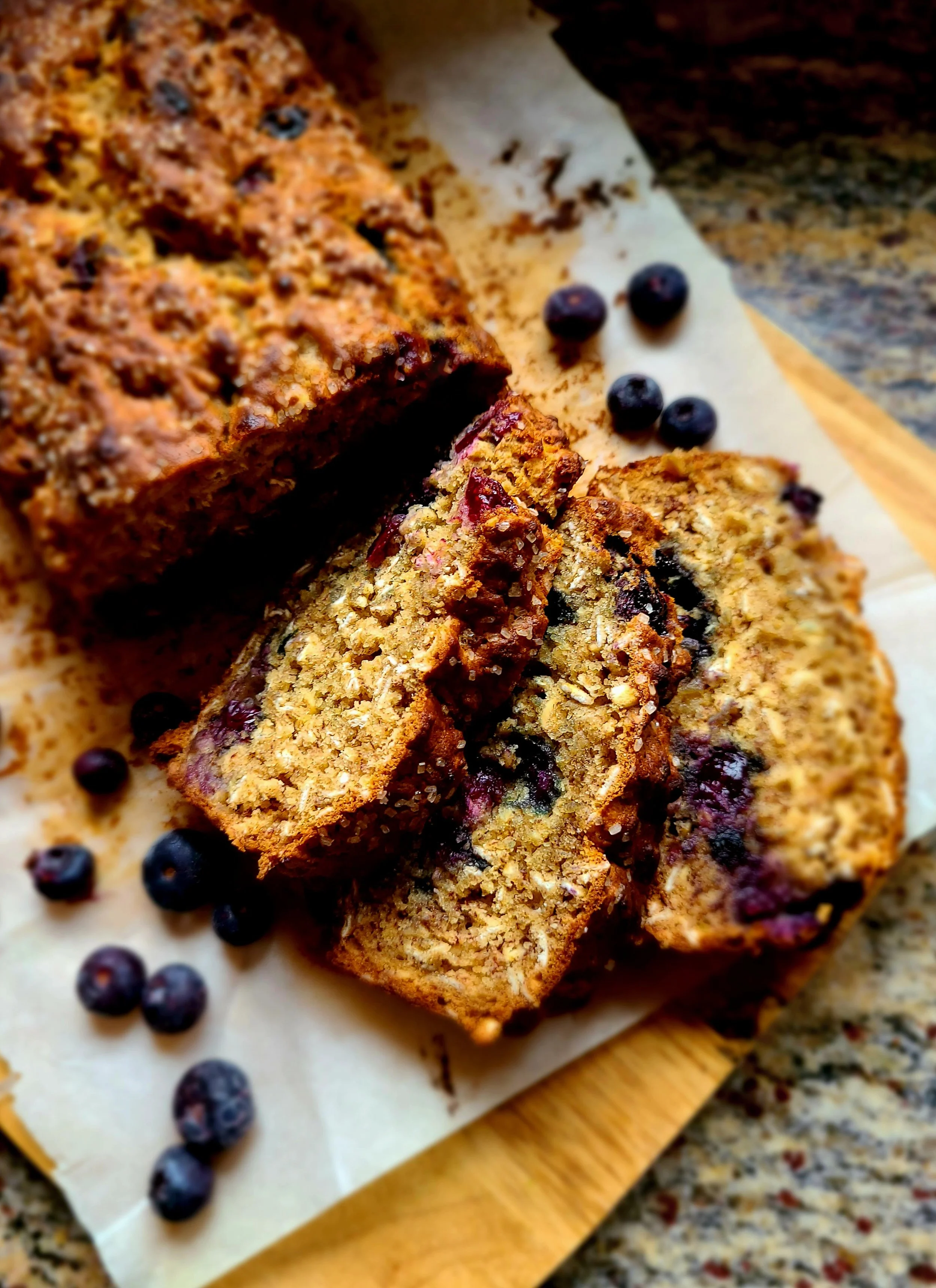 Blueberry & Oatmeal Bake