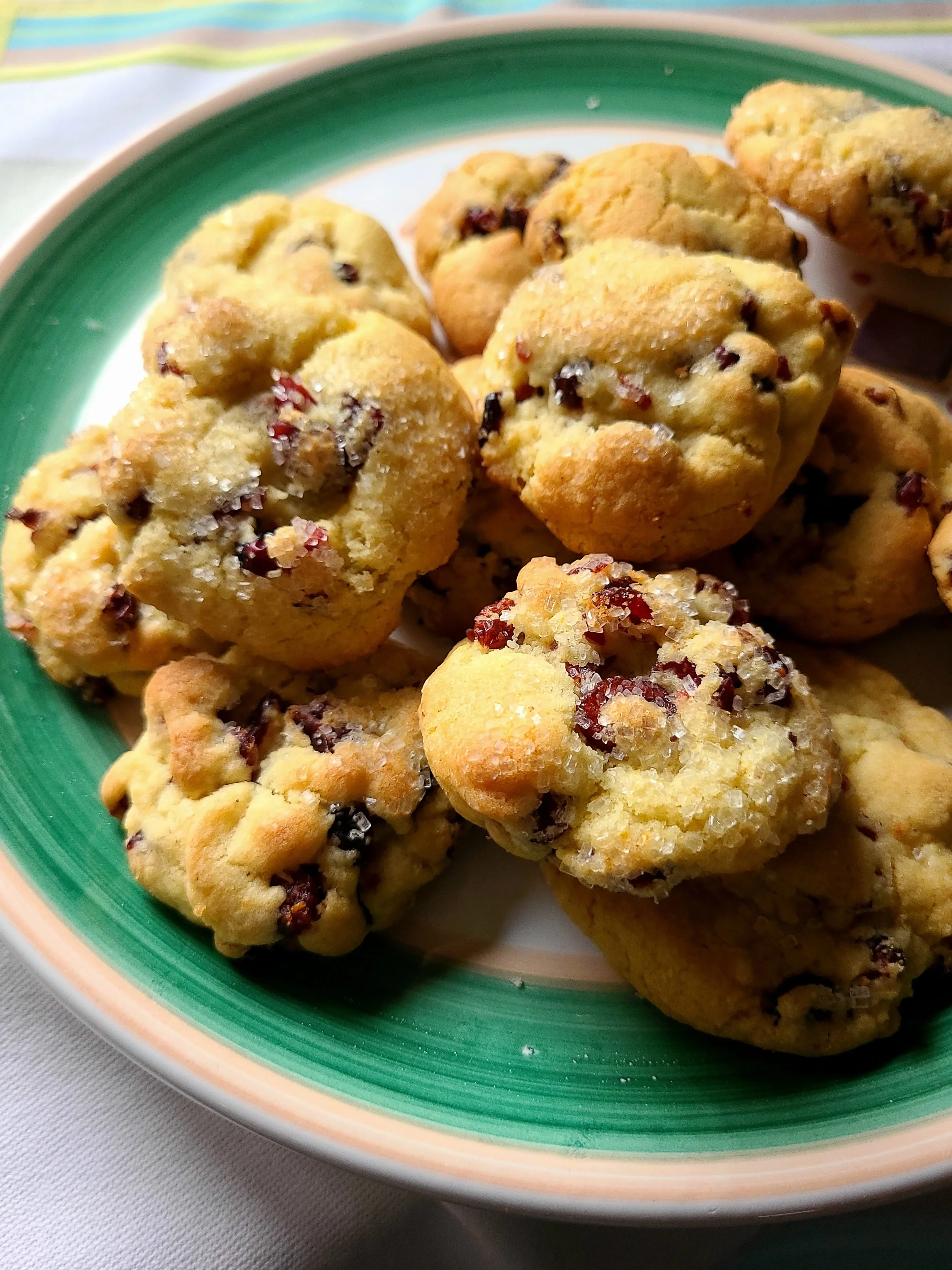 Orange Cranberry Cookies