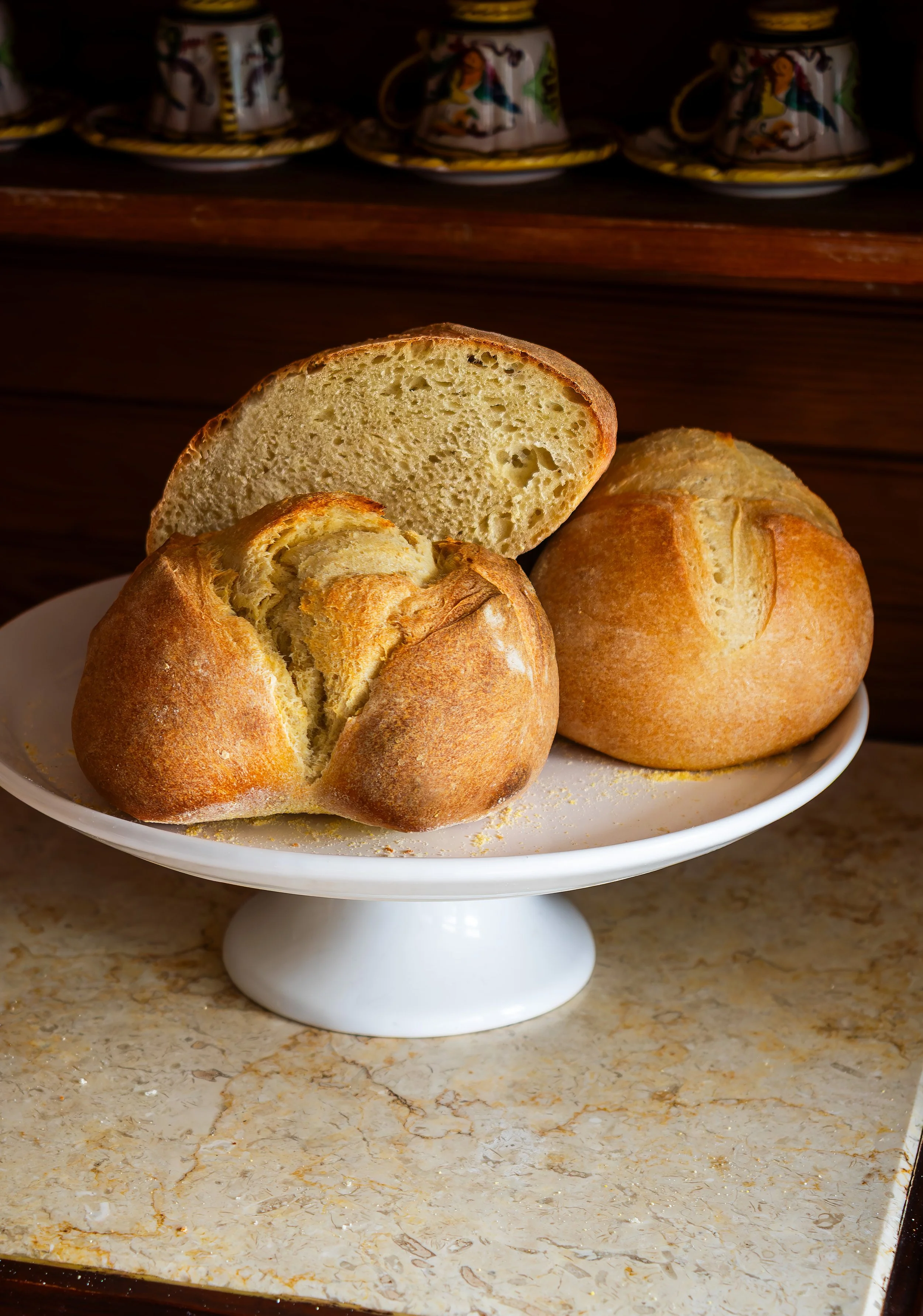 Italian Sourdough Semolina Bread