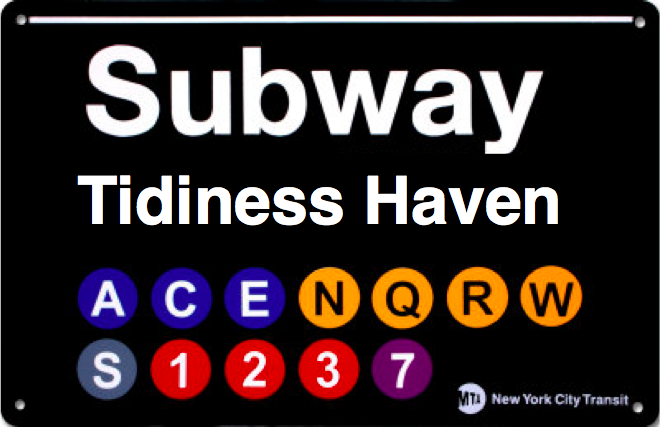 Getting Tidy on the Subway