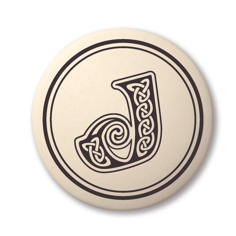 Celtic Initial J