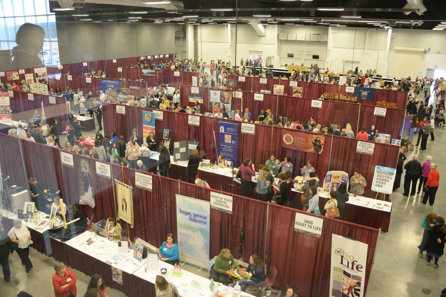 The varied and wonderful vendors at the Conference. Photo by Tomorrow's Memories by Christi