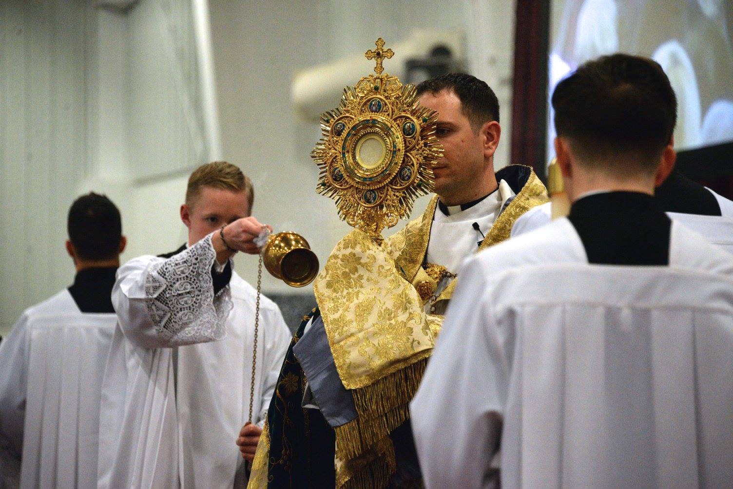Adoration of the Blessed Sacrament. Photo by Tomorrow's Memories by Christi.