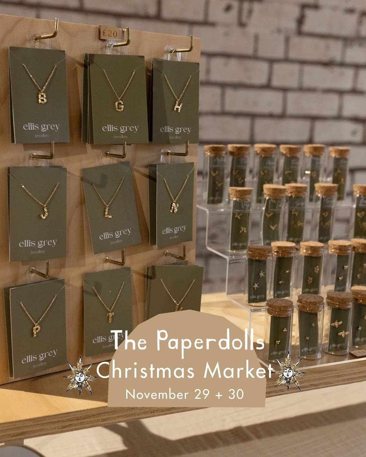 ✨GIFTS FOR YOU✨
Whether you&rsquo;re Christmas shopping for your loved ones or coming to treat yourself, our handmade market is the perfect place to discover unique pieces you won&rsquo;t find anywhere else!

From jewellery to art, knitwear to cerami