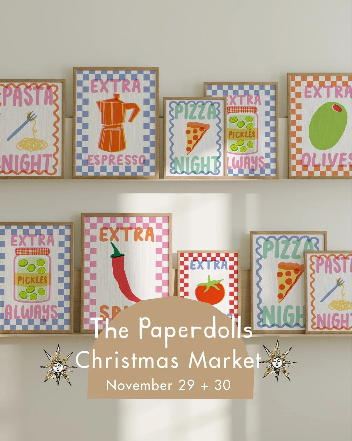 ART ⭐️ CERAMICS ⭐️ JEWELLERY ⭐️ TEXTILES
Discover the work of over 50 incredible designer makers at our wonderful Christmas market and find unique, one of a kind gifts for your loved ones this festive season🎄

Featuring 〰️
@palmhousestudio 
@natalie