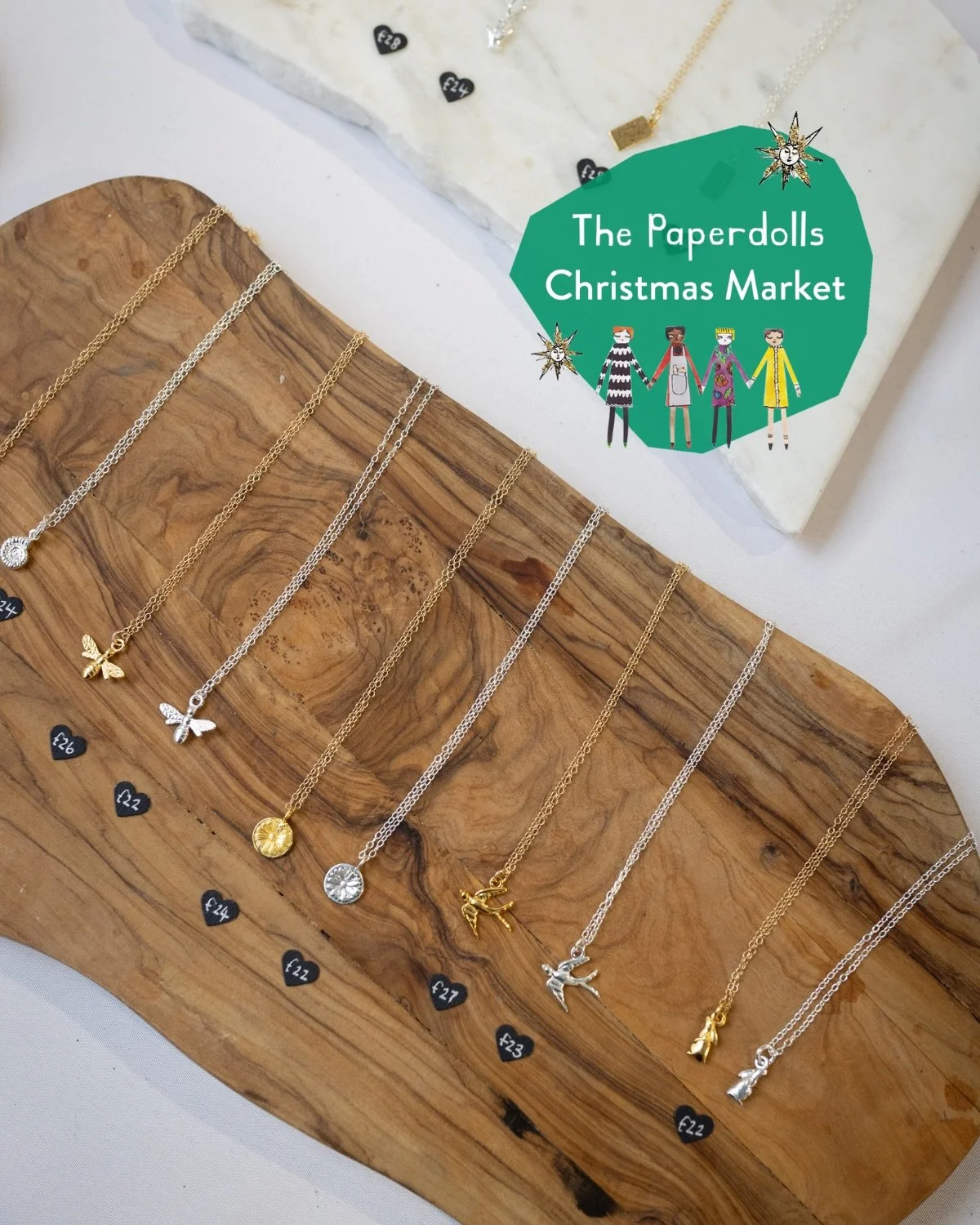 JEWELLERY ⭐️ CERAMICS ⭐️ TEXTILES ⭐️ ART
Just a taster of some of the incredible designer makers you will find at our wonderful Christmas market in November. We will be sharing lots more over the coming weeks ~ now that the countdown is officially ON