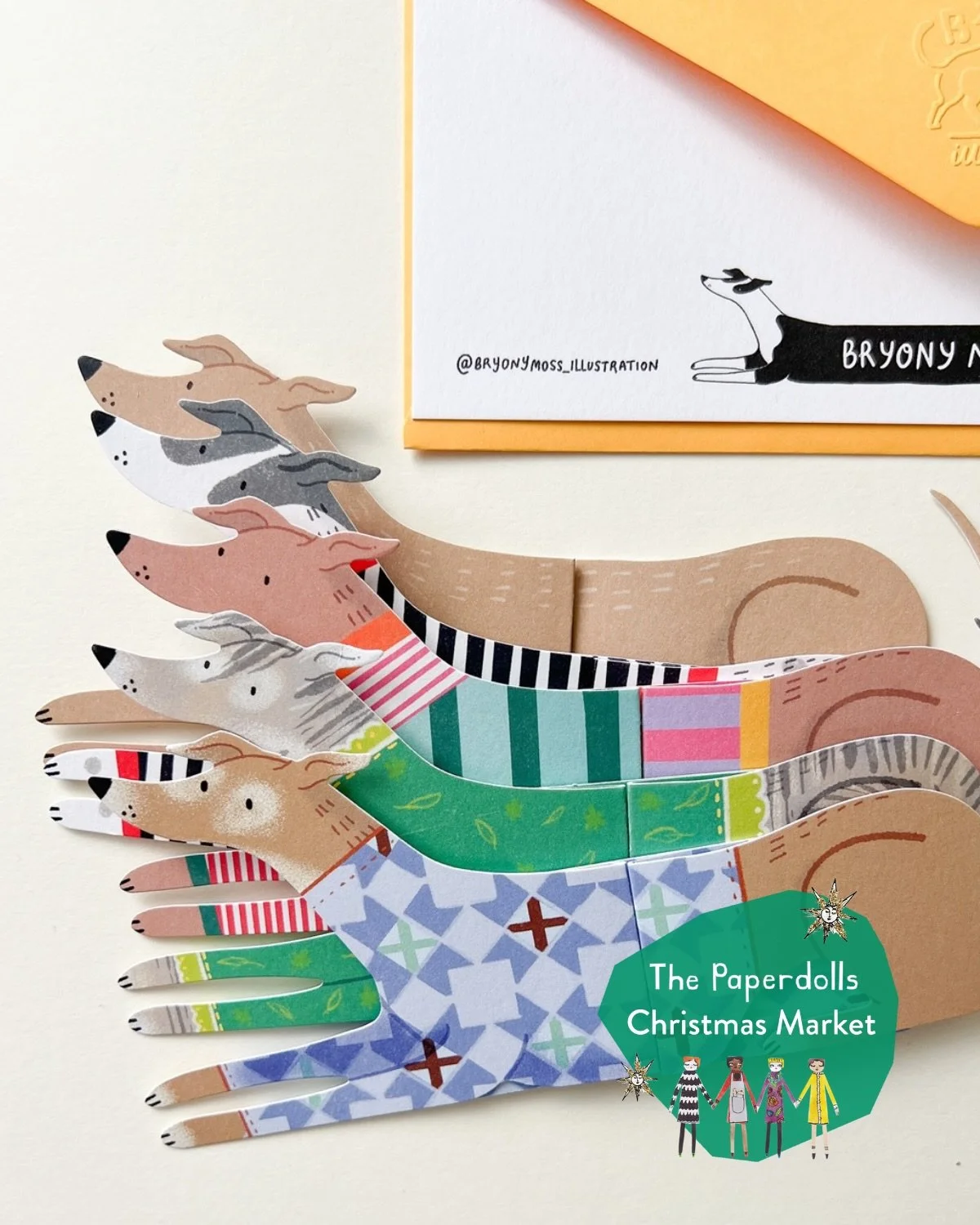 ⭐️ COLOUR ⭐️ PATTERN ⭐️ DESIGN ⭐️ 
Today we&rsquo;re featuring 5 designer makers that use colour, pattern and design to make their work really stand out in a fun and unique way! 

Find them and many more brilliant creatives at The Paperdolls Christma