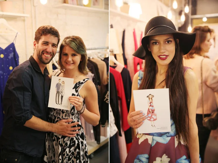 Emma Block Live Fashion Illustration at Whitepepper
