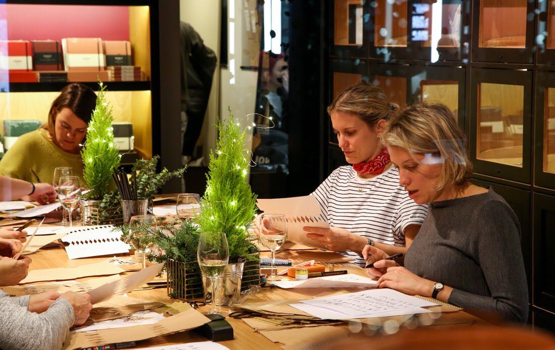 Emma Block Christmas cracker workshop