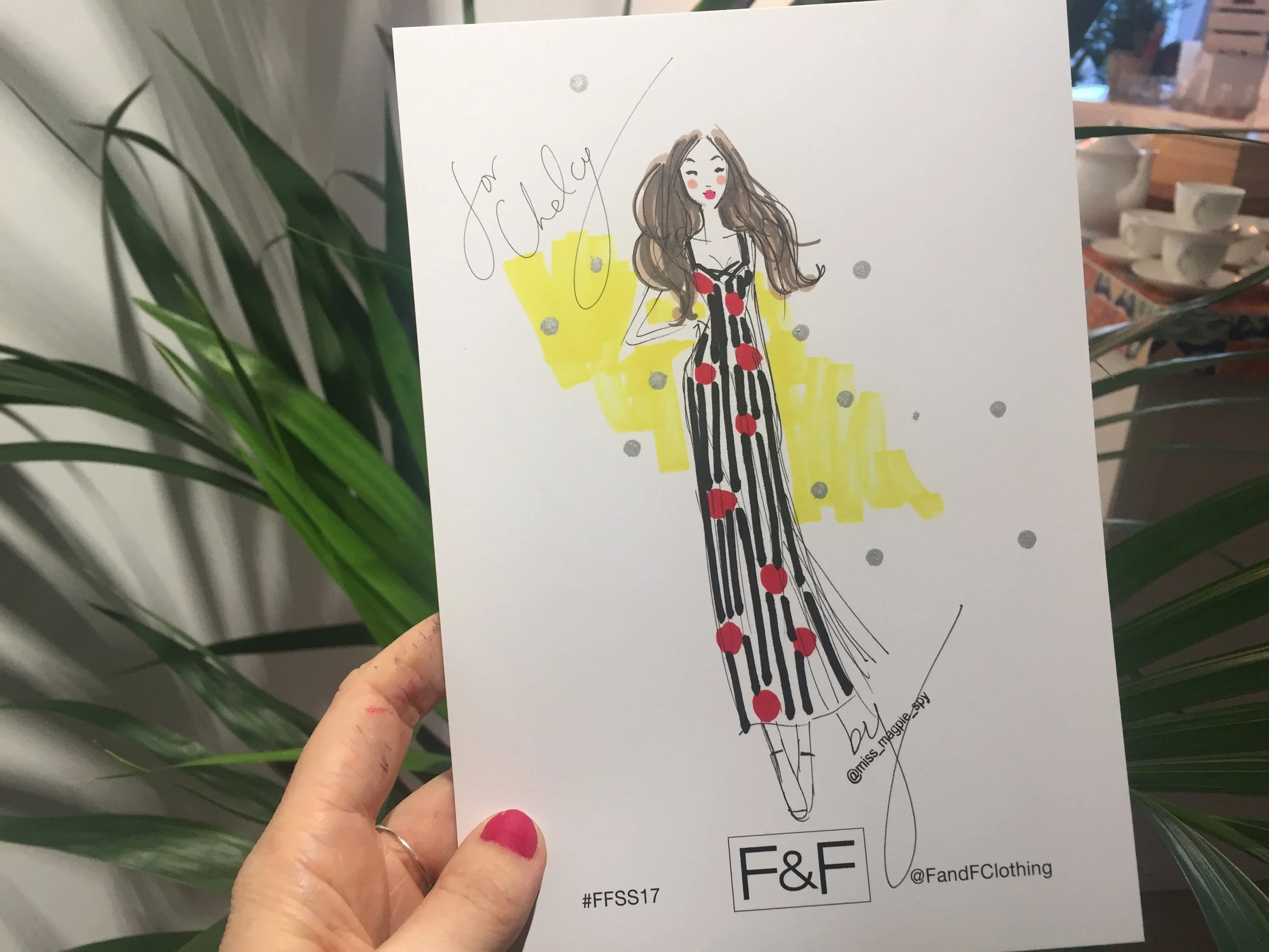 Gorgeous prints at F&F for SS17.
