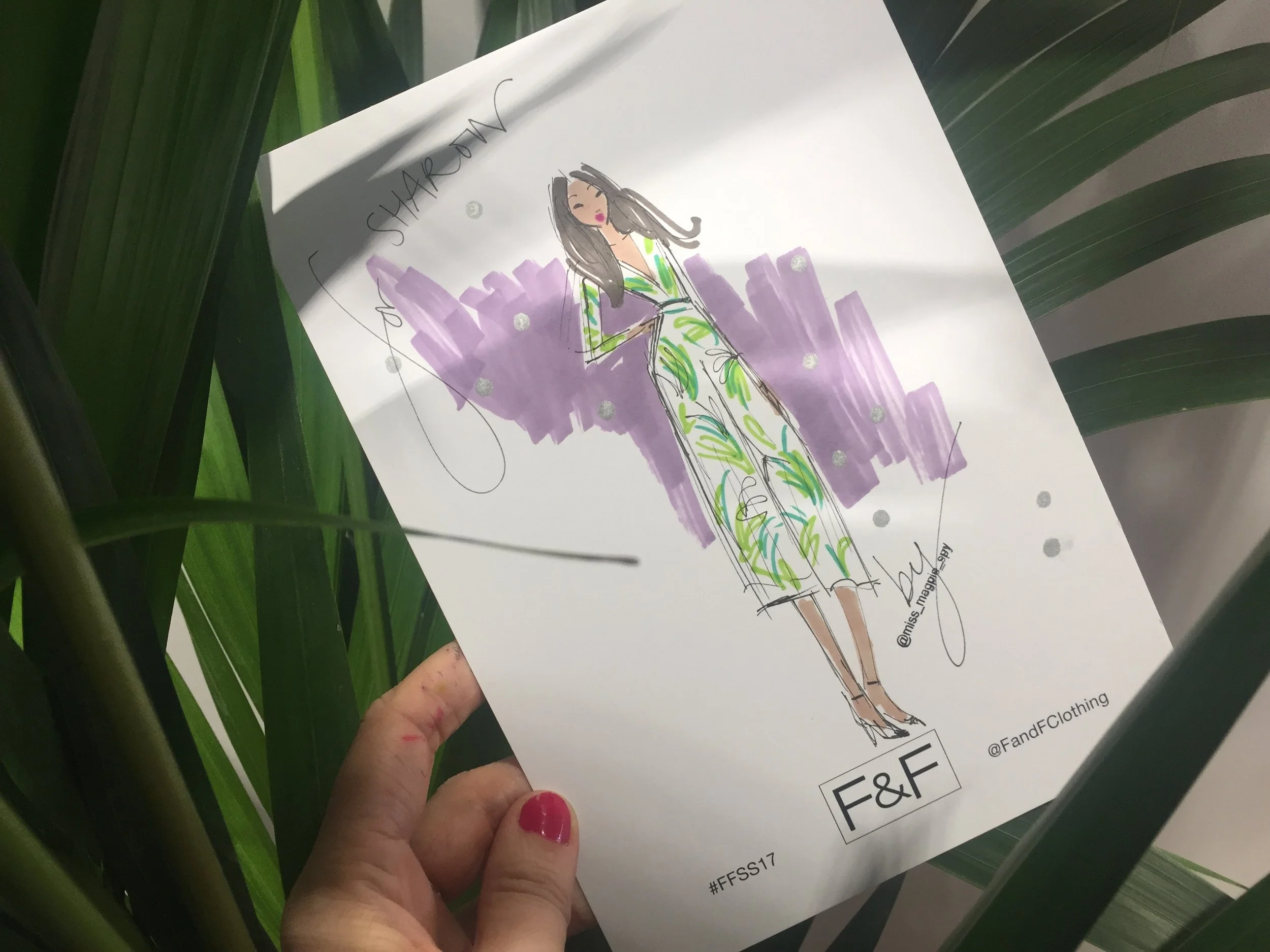 Niki averaged a new illustration every 7 minutes. Fast work!
