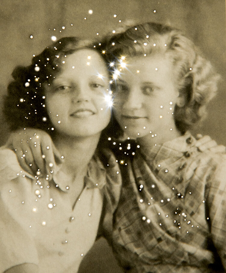 Vera and Irene, 1934