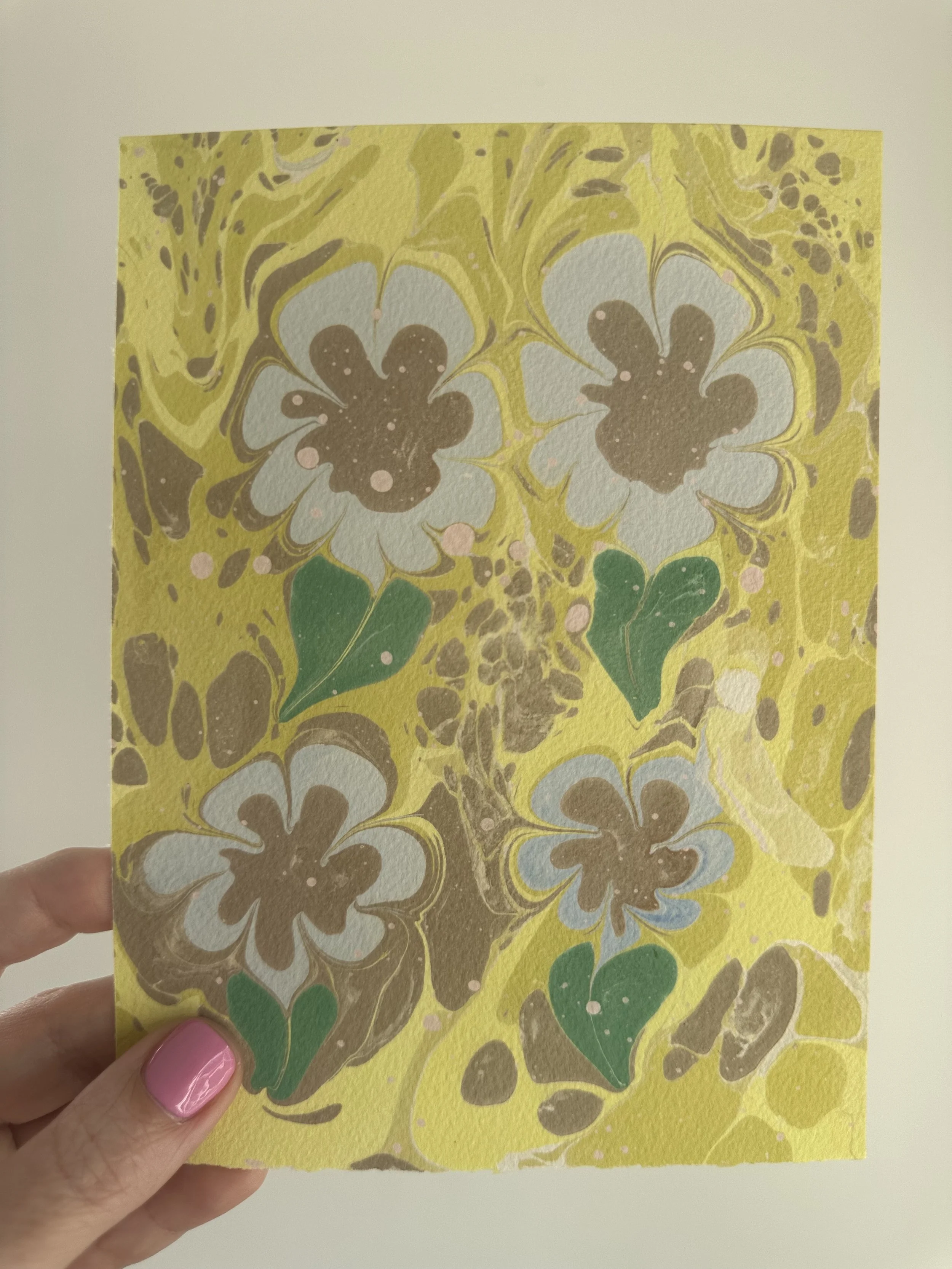 Thick Small Ebru IV