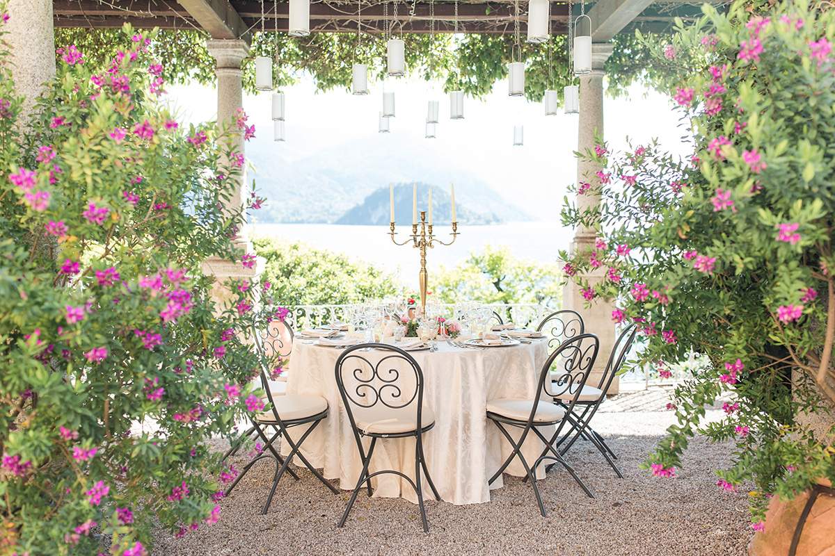 Given the volume of flowers surrounding the venue, my centerpieces would have been quite pathetic in comparison :) Photo credit: Katelyn James Photography
