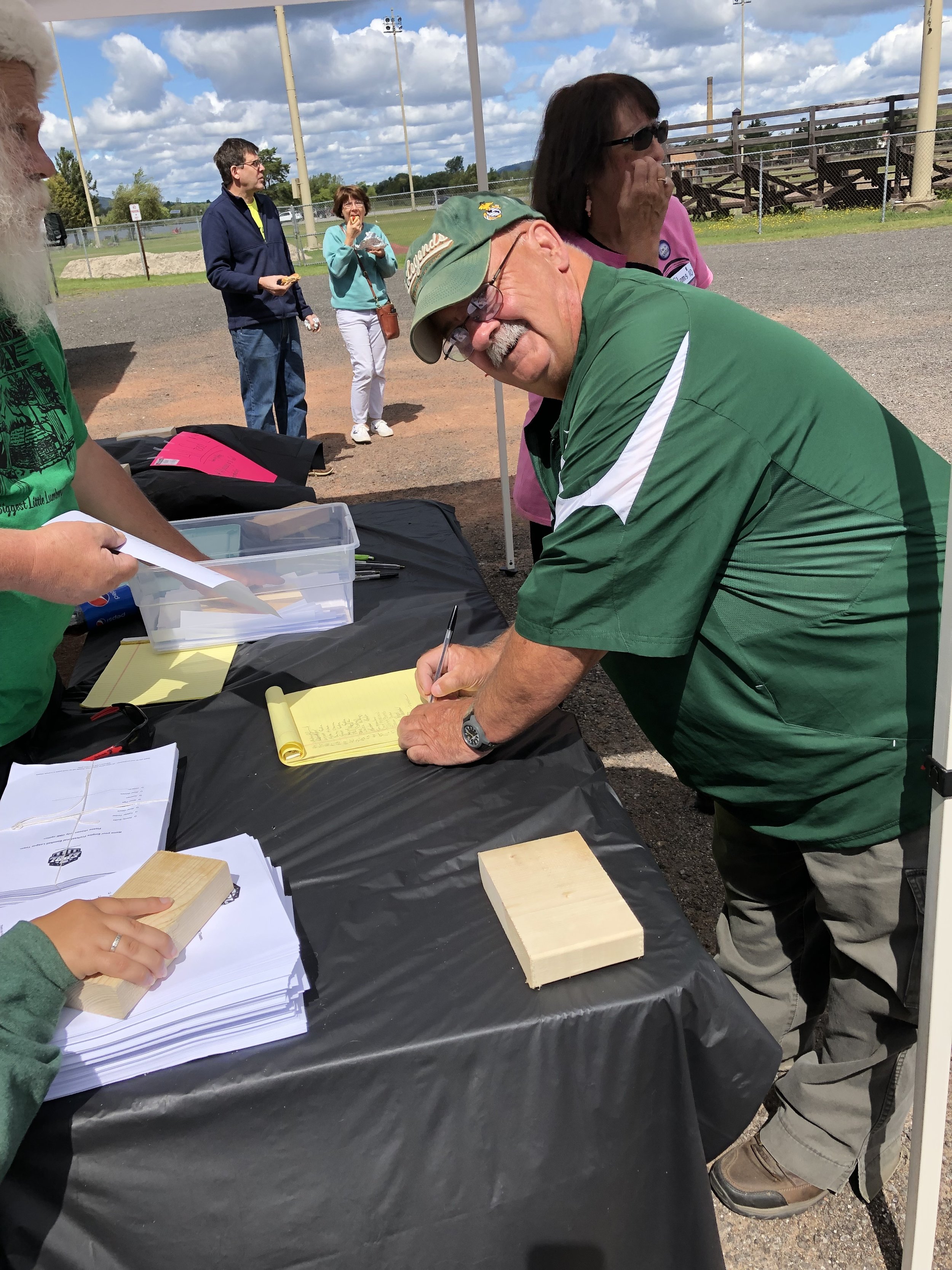   Deputy Mayor Leon LeBlanc was one of the 646 people to vote on a name Saturday of Tupper Lake's newest semi-pro team. He said Tupper's first semi-pro baseball team in the mid-1930s was called the Rangers.  