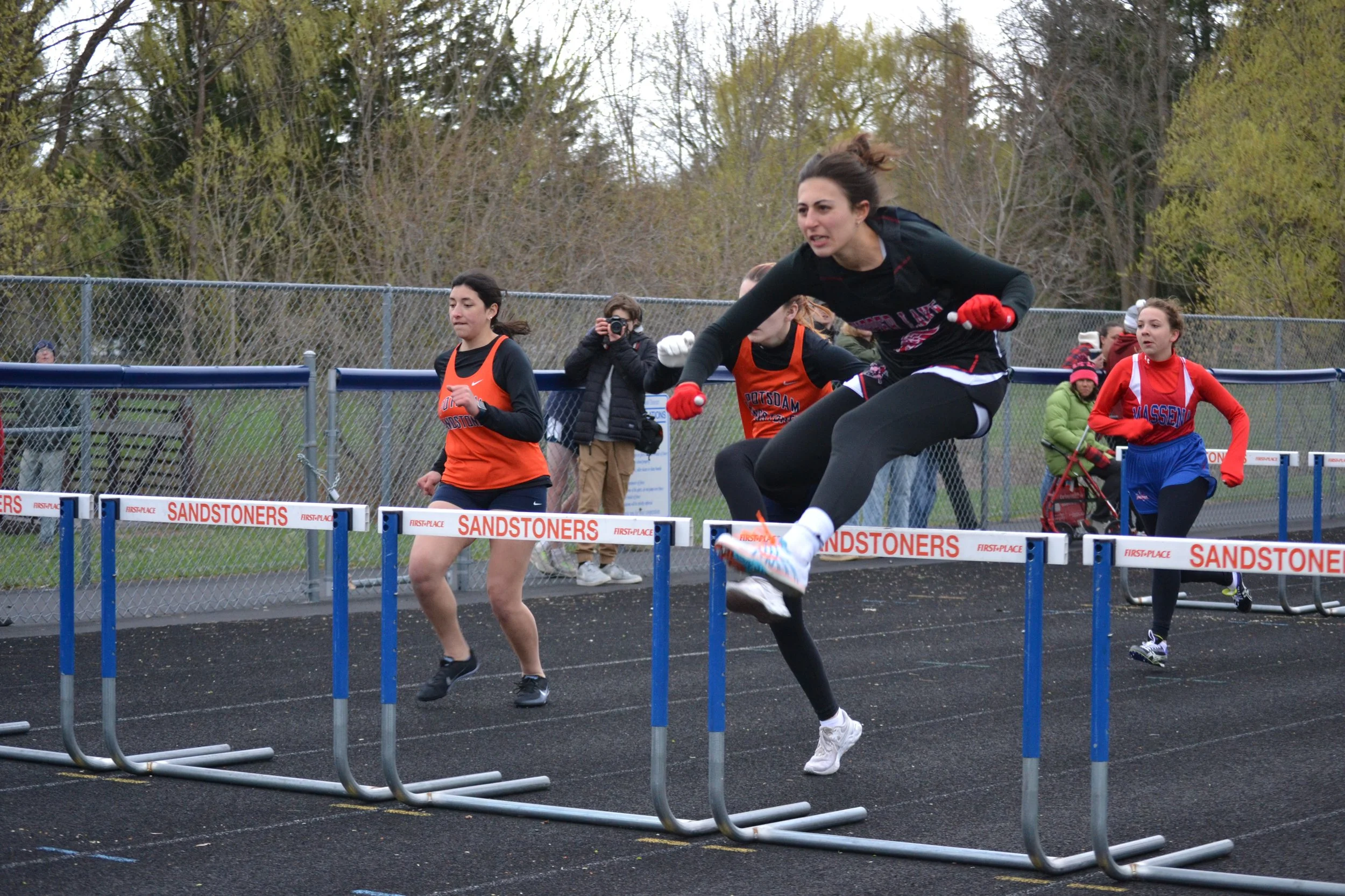 Lumberjack spring track season underway; Olivia Ellis wins twice; boys