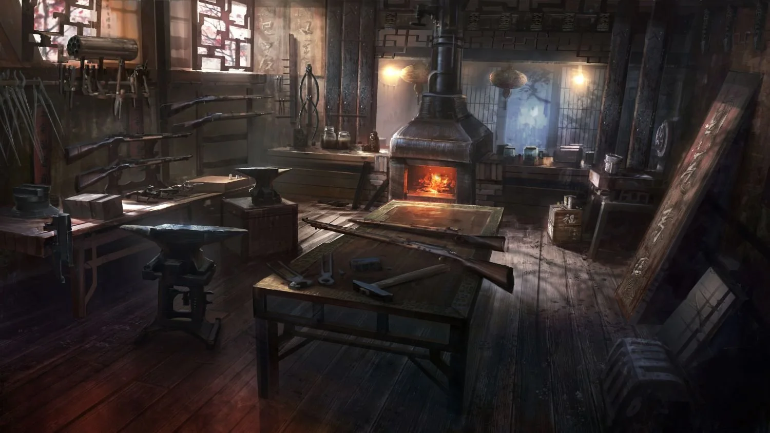 Original Concept Art : West Studio