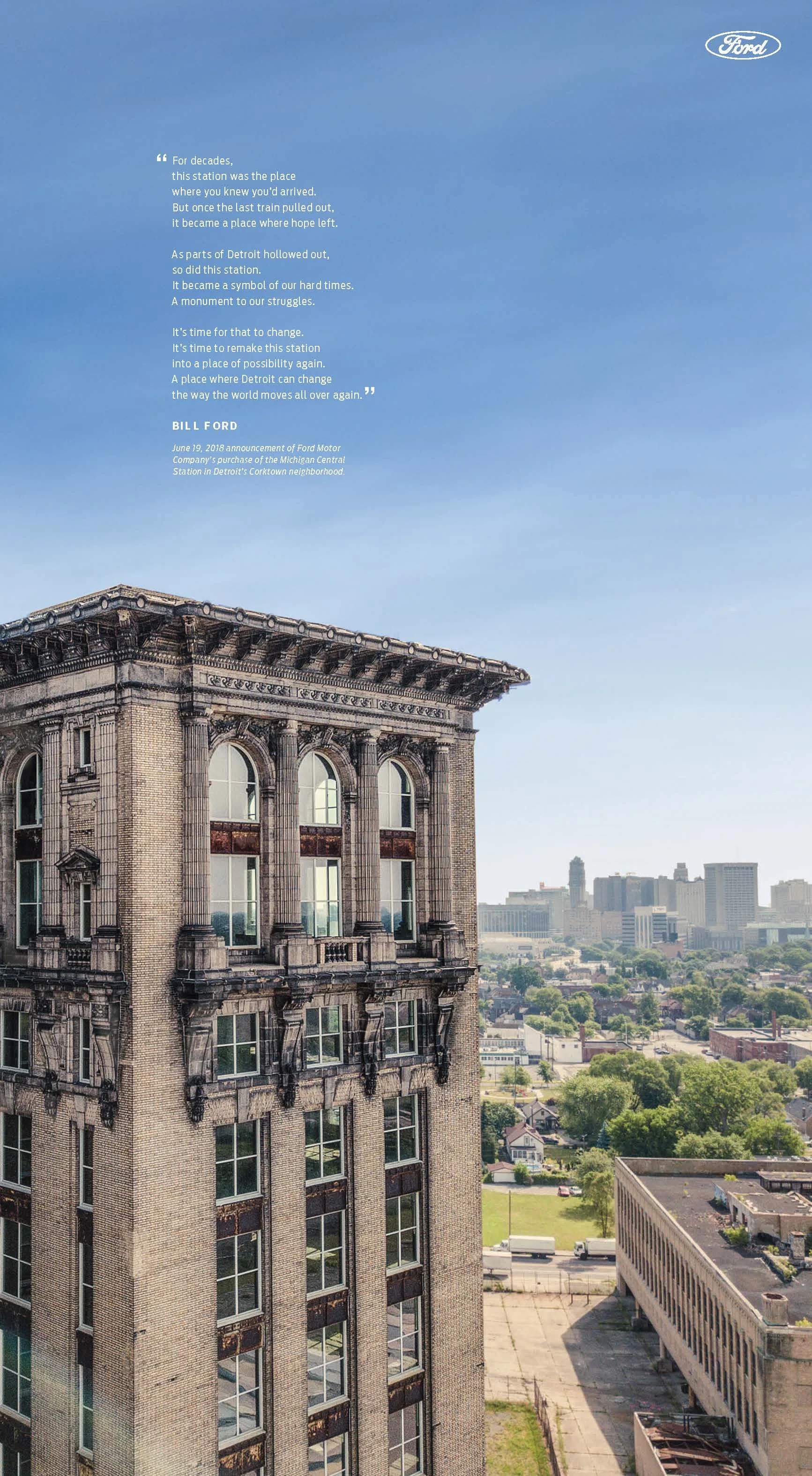 #Fordetroit Print Ad