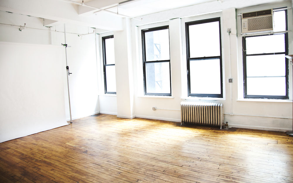 Photography studio in Manhattan, NYC