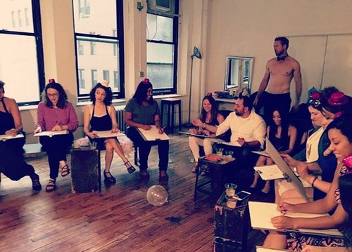 Artful Bachelorette party