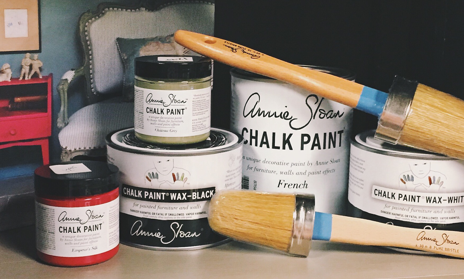 Black, Annie Sloan Chalk Paint Wax