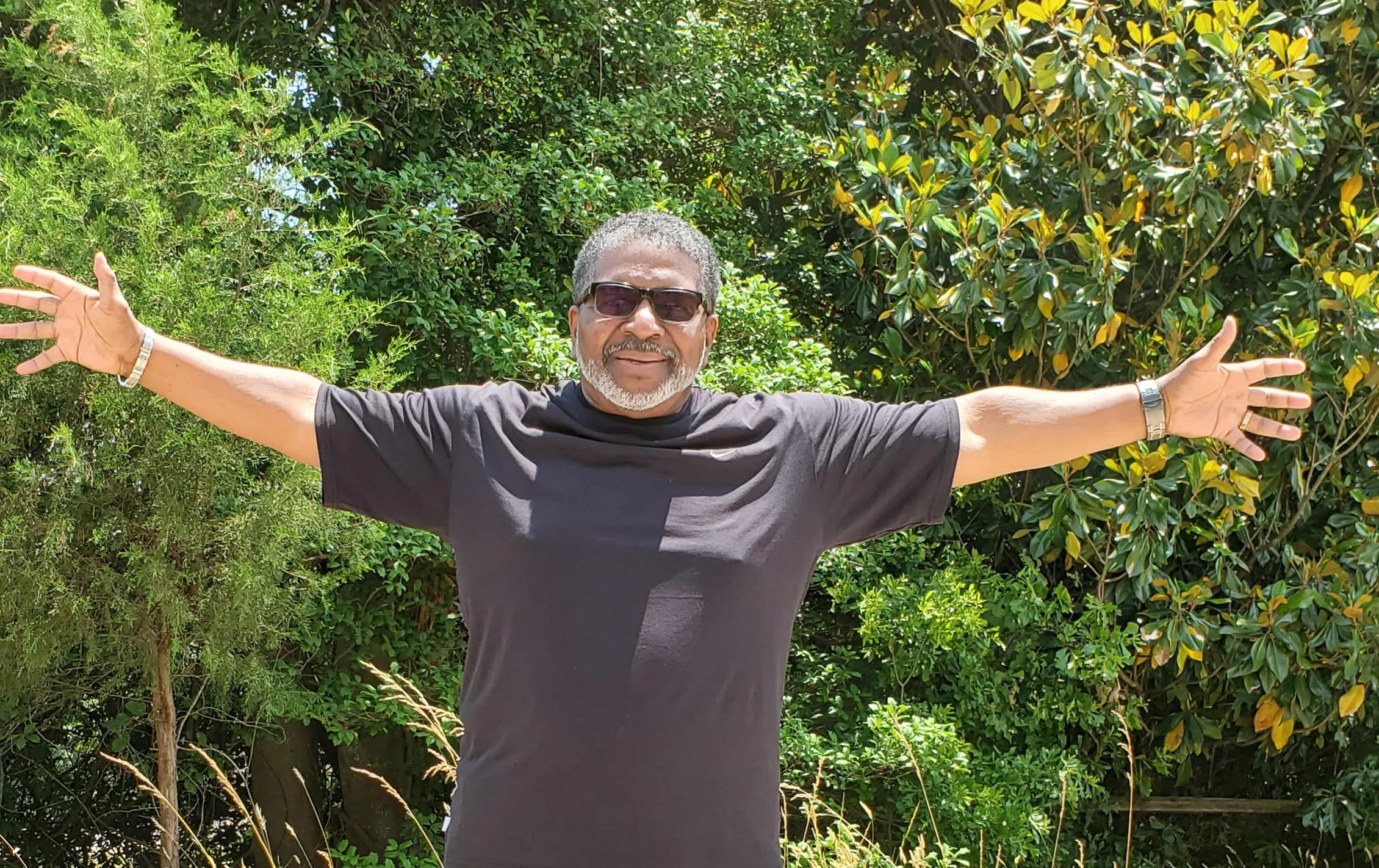 "Healthy manhood is my son is able to share his emotions free of judgement."