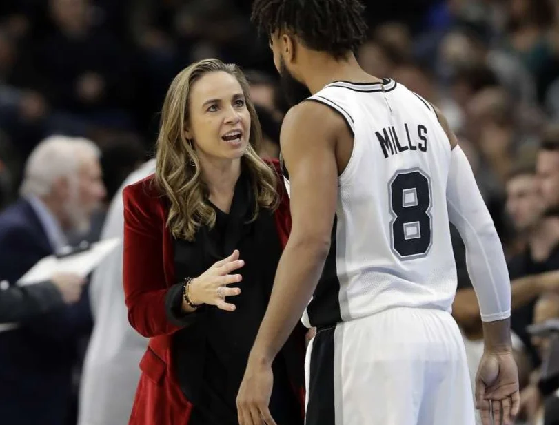 Becky Hammon, Assistant Coach for San Antonio Spurs, is also visible in athletics.