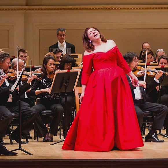  Christine Goerke performing at Carnegie Hall in 2015 