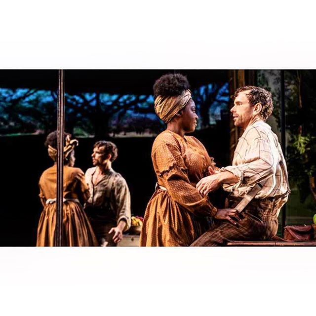 #fallforcostume @redthreaded Day 10: Past • I didn’t have to go too far back in our #past for today’s post and thankfully @slaveplaybway opened this Sunday so I can share!🔮While looking through the reviews I was thrilled to see @joaquinakalukango in our dress we made for her ✨Costume Design: @dedeayitedesign 📸 Matthew Murphy ✂️ @ekrzy .
.
.
#costumeshop #costumes #costumedesign #madeinnyc #nycgarmentdistrict #garmentdistrict #garmentdistrictnyc #dressmaker #patternmaker #slaveplay #broadway #broadwaycostumes #historicalcostumes #joaquinakalukango #dedeayitedesign #sewinlove #ohsewlucky #joyofsewing #joyofcostumes #bethanyjoycostumes