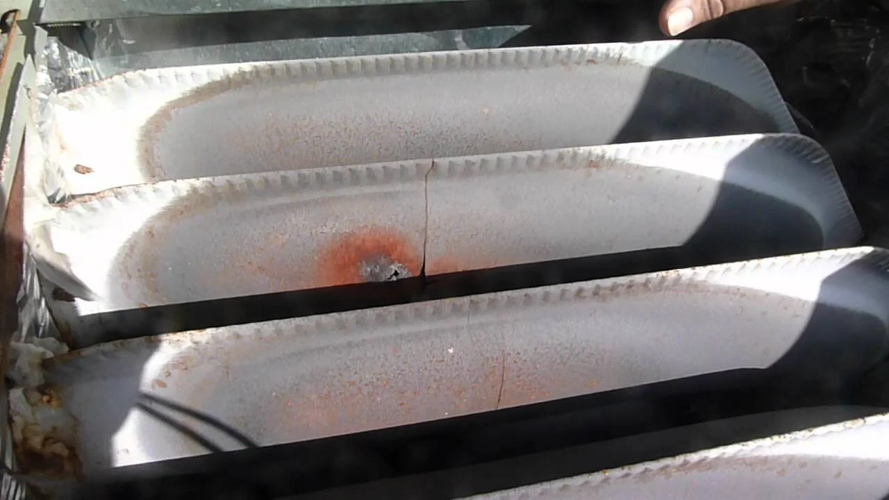 Why would the heat exchanger crack in my heating system? Home