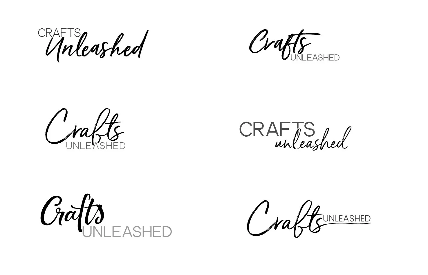 CraftsUnleashedLogosConcepts.jpg