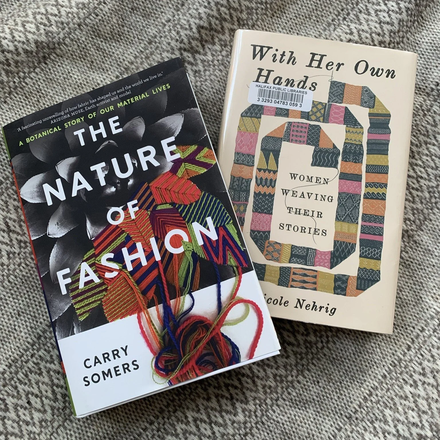 As the evenings grow darker, I've been spending more time hibernating inside and have been thoroughly enjoying digging into a few of the amazing textile books that have come out recently.  For any natural dyers out there, I highly recommend The Natur
