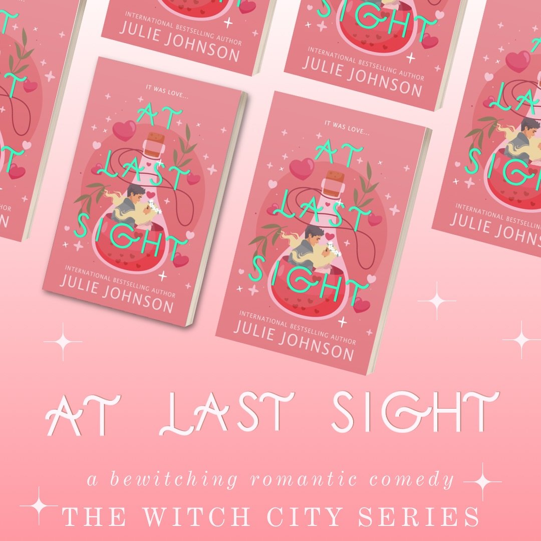 When you mix the vibes of Practical Magic with loads of quirky Gilmore Girls banter and toss in a dash of Veronica Mars suspense&hellip; you get AT LAST SIGHT by Julie Johnson ✨

💖 he falls first (then falls harder)
💖 clairvoyant FMC&nbsp;
💖 detec
