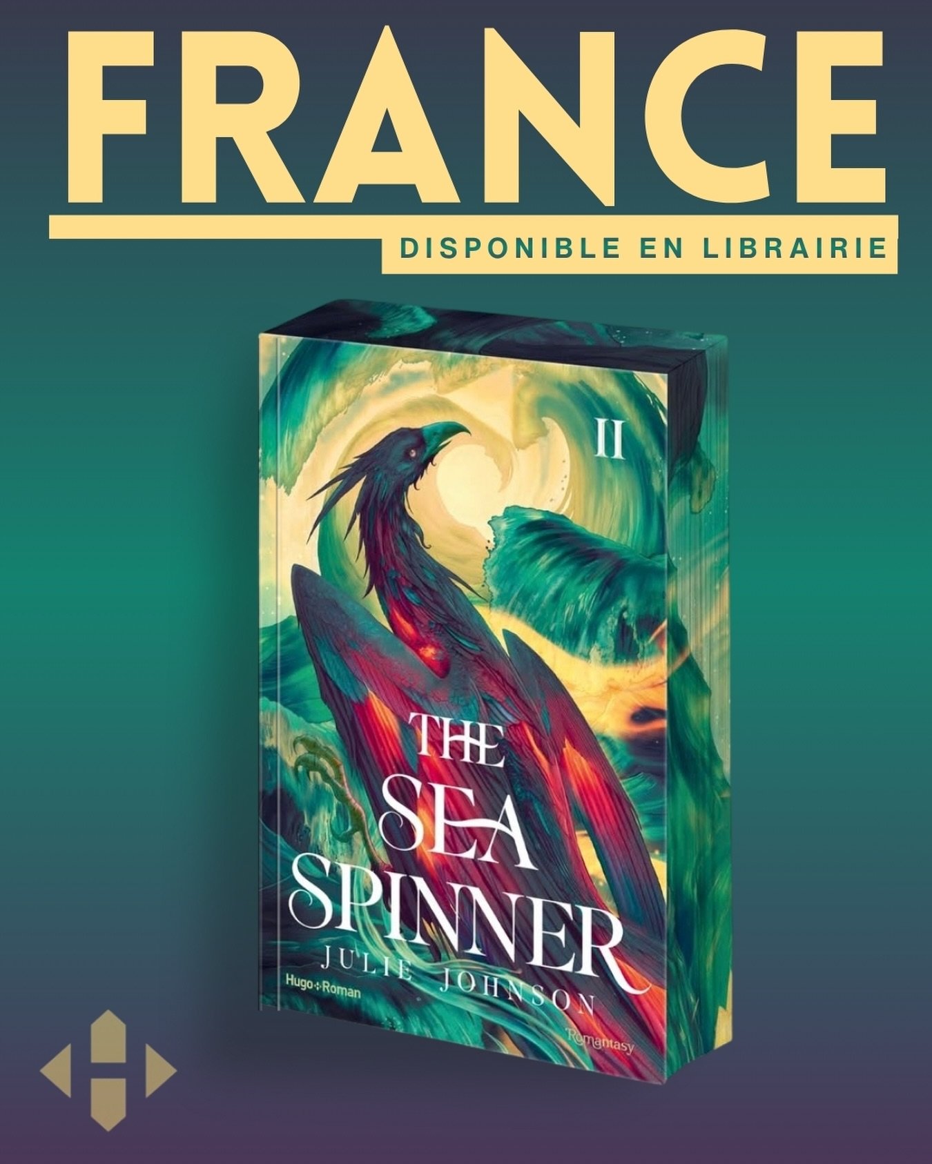 🇫🇷 FRANCE 🇫🇷 The day is finally here! I&rsquo;m thrilled to say that THE SEA SPINNER, sequel to THE WIND WEAVER, is now available for my wonderful French readers. I am so excited for you to finally read this story, and I can&rsquo;t wait to chat 